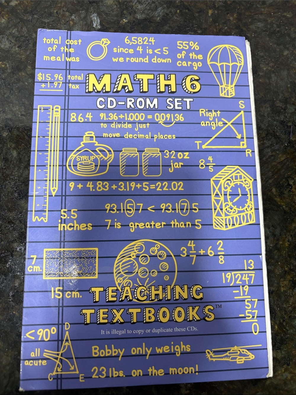 Teaching Textbooks Math 6 Set - Picture 8 of 9